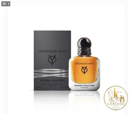 عطر يو مار Stronger With You رجالي 25 مل