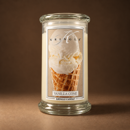 شمعة Kringle Candle – Vanilla Cone